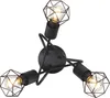 GLOBO Illuminazione Plafoniera XARA I DH 36x20 cm nero Anteprima dell’immagine prodotto 3