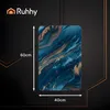 Ruhhy 25959 Badezimmerteppich 60 x 40 cm, blau Produktbild-Vorschau 7