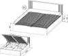 Bett 160X200 Cm Lamelo La26 Betgestelle Bettrahmen Mit Lift Produktbild-Vorschau 3