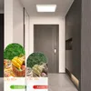 ZMH LED plafondlamp, wit, plat, 23W, warm wit, 23cm. Productafbeelding-voorbeeld 3