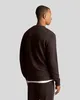 Lyle & Scott - Felpa girocollo da uomo GT5382 (S) (Marrone Anteprima dell’immagine prodotto 3