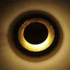 Lampa sufitowa LED, metal, wzór złoty liść, obrotowa, dł. Podgląd zdjęcia produktu 12