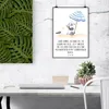 Mr. & Mrs. Panda Bild Lieber Sommer DIN A2 - Weiß - Produktbild-Vorschau 2