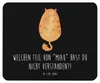 Mr. & Mrs. Panda Mouse Pad Katze Mittelfinger - Schwarz - Produktbild-Vorschau 1