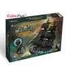 3D puzzle Pirtsk lo Queen Anne's Revenge XL Náhled obrázku produktu 15
