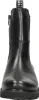 A front view of a black leather Chelsea boot. Voir les images du produit