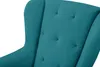 Sessel Designersessel ARTEMIS in Stoff Kronos Türkis Produktbild-Vorschau 4