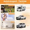 COSTWAY Trasportino per cani, trasportino in alluminio con Anteprima dell’immagine prodotto 5