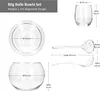 8tlg Bolle Bowle Set Glas-Schale 3,3L Bowlegläser 350ml Produktbild-Vorschau 6
