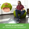 Green Bean® Sitzsack mit Rückenlehne "Cozy" 80x70x90cm - Produktbild-Vorschau 6