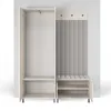 Garderoben-Set Ritmo Version 1 –gefräster Kleiderschrank Produktbild-Vorschau 4
