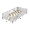UnboxG Lettino 80x160 cm Bianco Legno massello – Lettino Anteprima dell’immagine prodotto 7