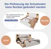 MODFU Doppelbett Holzbett Bettanlage 140×200cm mit 2 Produktbild-Vorschau 8