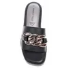MARCO TOZZI Damen Leder Clogs Pantoletten Kette Plateau Produktbild-Vorschau 11