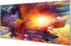 Glasbilder 100x50 Wandkunst Abstract fraktalen Muster Produktbild-Vorschau 1