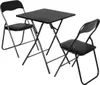 Schwarzer Klapptisch, für zwei Personen, 60 x 60 x 75 cm Produktbild-Vorschau 12