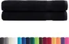 vidaXL Premium Saunatowels SOLUND, 2 stuks, zwart, 80x200 Productafbeelding-voorbeeld 1