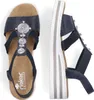 Rieker Komfort Sandalen V0287-14 Damen 31353130383938 Blau Produktbild-Vorschau 33