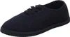 Sneakers Damen-Leinenschnürer Schwarz, Farbe:schwarz, EU Produktbild-Vorschau 1