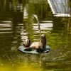 esotec Solar Wasserspeier Set treibender Frosch auf Produktbild-Vorschau 1