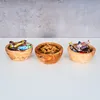 3er Set Schüssel ca. 12x4cm Schale Holz Olivenholz Produktbild-Vorschau 4