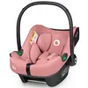 A pink baby car seat with a black handle is shown against a white background. Náhled obrázku produktu