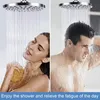 A split image showing a woman and a man showering, with text at the bottom. Produktbild-Vorschau