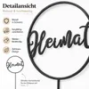 Gartenstab Schild - Heimat - Schriftzug Spruch Pflanzstab Produktbild-Vorschau 3