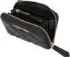 A black Valentino wallet is shown open against a white background. Náhled obrázku produktu