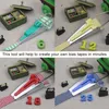 4 Größen/Set 6/12/18/25 mm Stoff Schrägband Maker Ordner Produktbild-Vorschau 4
