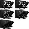 A collage of four identical digital alarm clocks with projectors. Náhled obrázku produktu