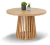 Masseno Ausziehbar Esstisch LAMELLI 110 - 210 cm x 110 cm Produktbild-Vorschau 3