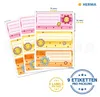 HERMA 5593 10x Schuletiketten Blumengesichter Produktbild-Vorschau 4
