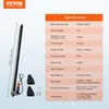 A product image showing a linear actuator and its specifications table. Produktbild-Vorschau