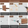 Schlüsselbrett Holz mit Ablage, Schlüsselhalter mit 5 Produktbild-Vorschau 2
