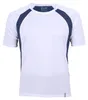 CONA SPORTS CS05 | Herren Pace Tech Tee - Farbe: White/Navy Produktbild-Vorschau 2