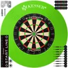 KESSER® Dartscheibe Sisal mit 9 Dartpfeile Professional Produktbild-Vorschau 1