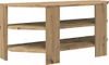 vidaXL Meuble TV d'angle, 102x40,5x45 cm, imitation chêne Voir les images du produit 7