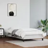 vidaXL Posteľný rošt biely 90x200 cm Imitácia kože Náhľad obrázku produktu 2