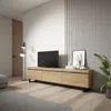 COZY Meuble TV, Banc Télé, 240x35x57cm, Chêne Voir les images du produit 2