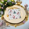 RP 20 Servietten Christmas Trio white - Santa, Schneemann Produktbild-Vorschau 4