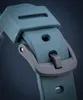 A close-up shot of a watch strap and buckle. Produktbild-Vorschau