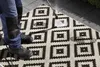 200x290 cm Tapis Twin-Wendeteppiche 103129 schwarz creme - Voir les images du produit 5
