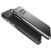 A transparent phone case is shown on a white background. Produktbild-Vorschau