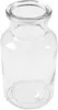 Flasche ca. 250ml H12,3cm Ø6,5cm klar Glas Vase Blumenvase Produktbild-Vorschau 1