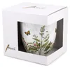 Tasse 10cm Porzellan mit Blumen Gräser & Insekten Motiv Produktbild-Vorschau 2