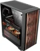 Mars Gaming MC-WOOD, Midi Tower, PC, Schwarz, ATX, micro Produktbild-Vorschau 3
