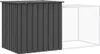 vidaXL Klatka dla królików antracyt 200x91x100 cm Stal Podgląd zdjęcia produktu 5
