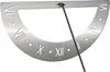 A silver sundial with Roman numerals is shown against a white background. Produktbild-Vorschau