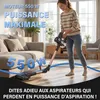 Stanew Aspirateur Balai sans Fil, 45Kpa Puissant, 550W Voir les images du produit 4